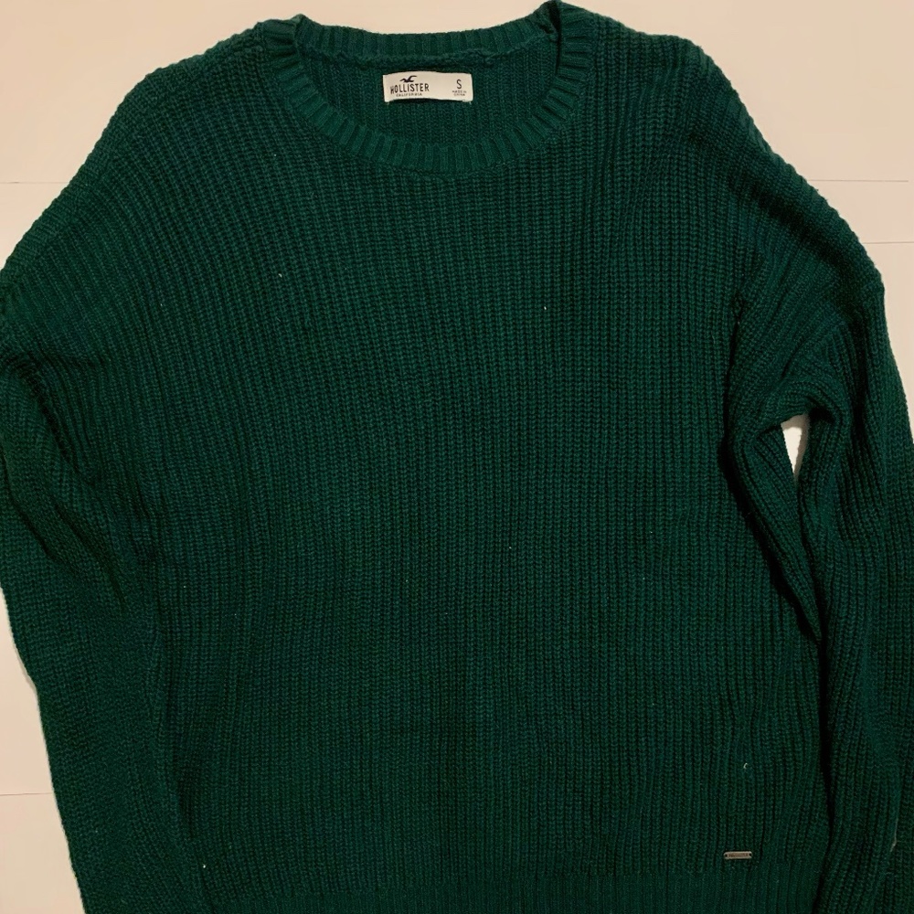 Dark Green Hollister Sweater
